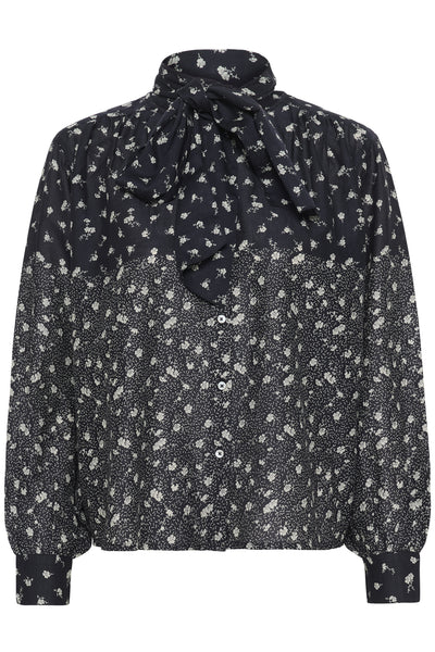 YaninaPW BL Dark Navy Fragile Print - 3045 - 30310282 Thumbnail