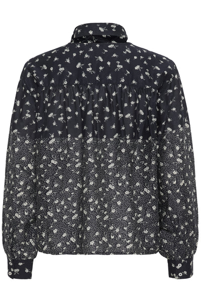 YaninaPW BL Dark Navy Fragile Print - 3045 - 30310282 Thumbnail