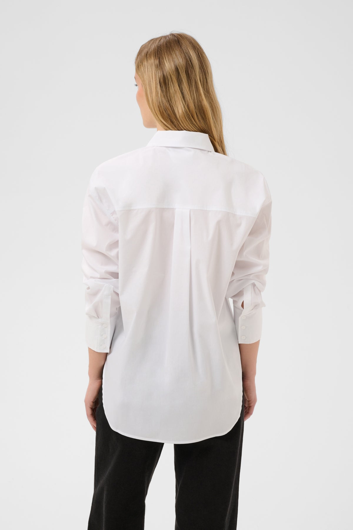 ZaynaPW Regular shirt Bright White - 110601 - 30310288