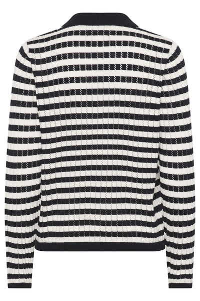 ZariaPW PU Dark Navy Stripe - 304570 - 30310303 Thumbnail