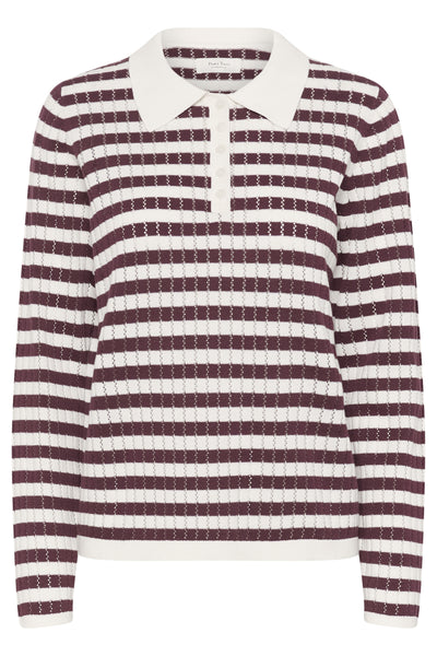 ZariaPW PU Fig Stripe - 304571 - 30310303 Thumbnail