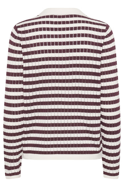 ZariaPW PU Fig Stripe - 304571 - 30310303 Thumbnail