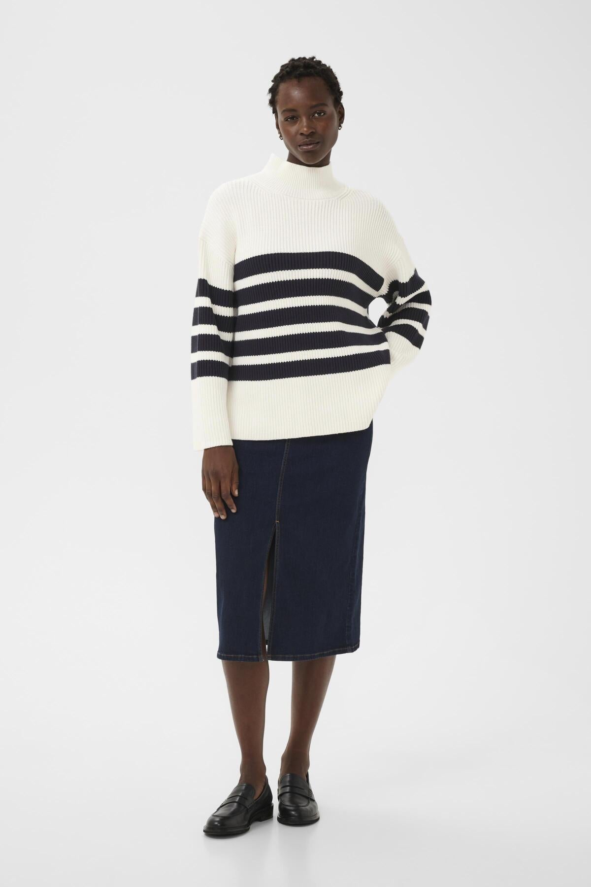 ZiyaPW PU Dark Navy Stripe - 304586 - 30310307