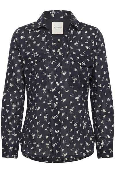 CortnioPW SH Dark Navy Fragile Print - 3045 - 30310348 Thumbnail