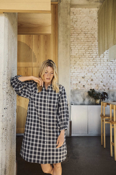 EleinaPW DR Dark Navy Check - 304551 - 30310351 Thumbnail