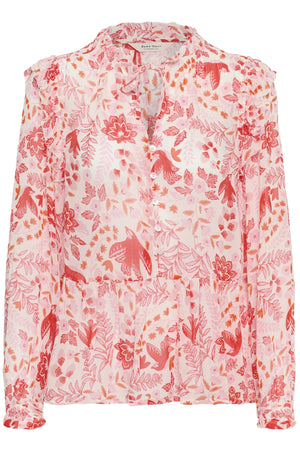 AlfridaPW BL Poppy Red Bird Print - 304726 - 30310376