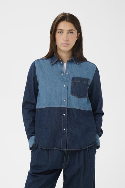 AlvinePW SH Colour Block Denim - 304802 - 30310379 Thumbnail