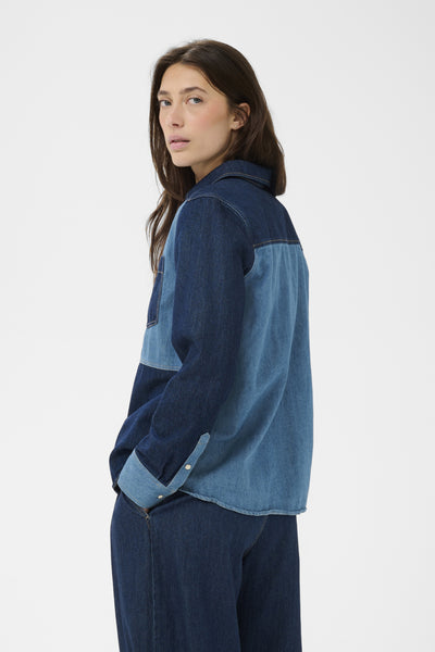 AlvinePW SH Colour Block Denim - 304802 - 30310379 Thumbnail