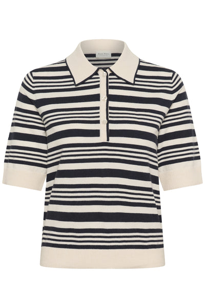 AnettiPW PU Dark Blue Irregular Stripe - 3 - 30310393 Thumbnail