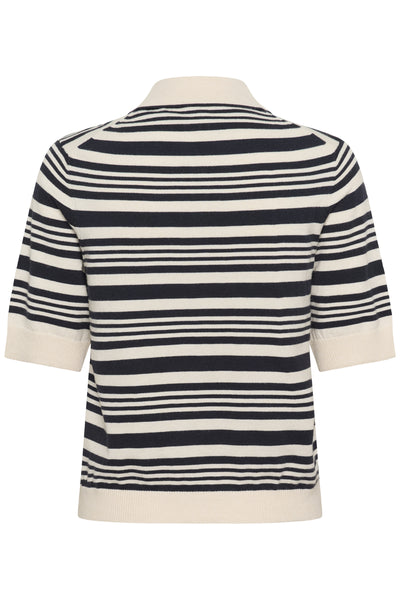 AnettiPW PU Dark Blue Irregular Stripe - 3 - 30310393 Thumbnail