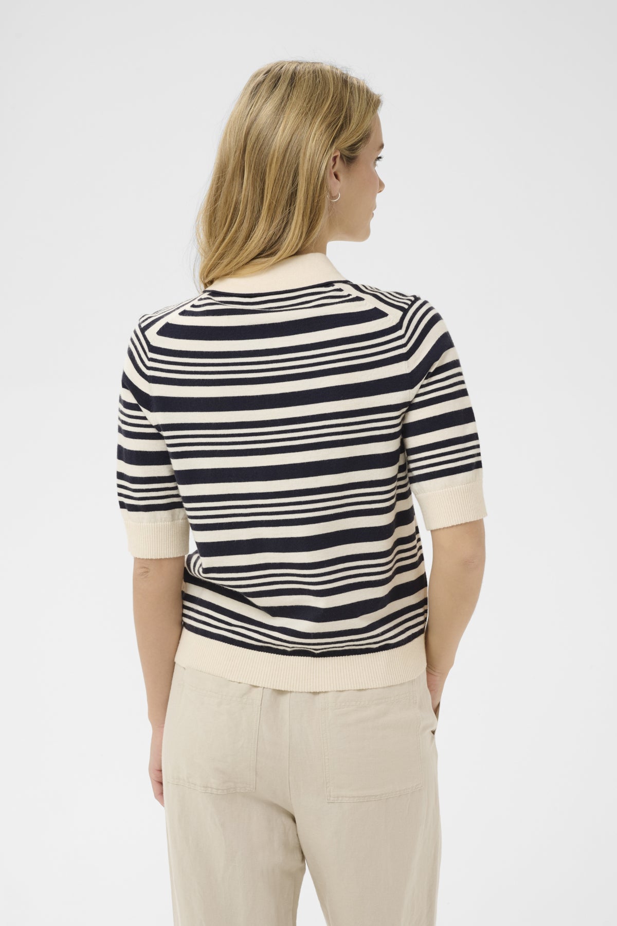 AnettiPW PU Dark Blue Irregular Stripe - 3 - 30310393