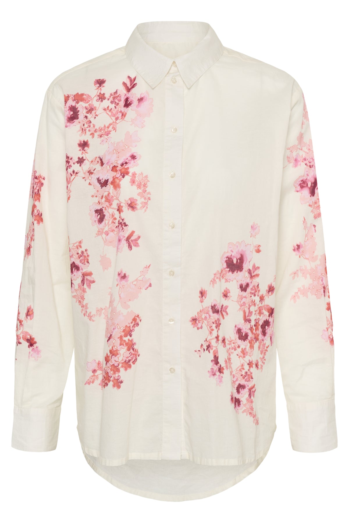 AleiaPW SH Pink Shadow Flower Print - 304 - 30310426