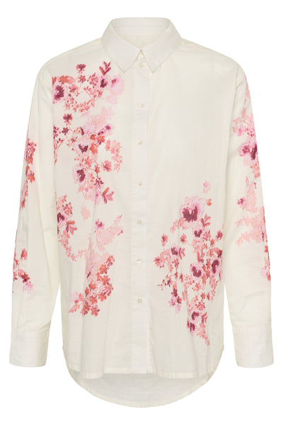 AleiaPW SH Pink Shadow Flower Print - 304 - 30310426 Thumbnail