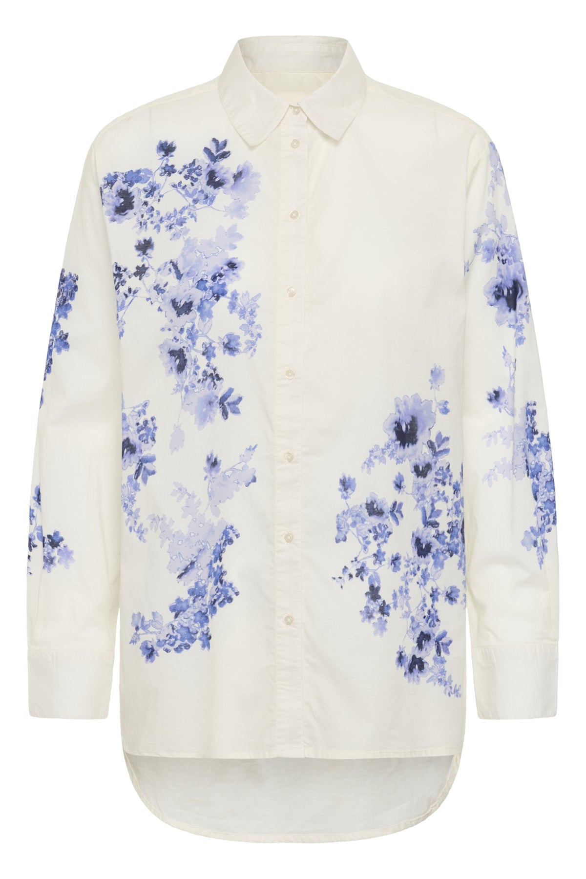 AleiaPW SH Blue Shadow Flower Print - 304 - 30310426