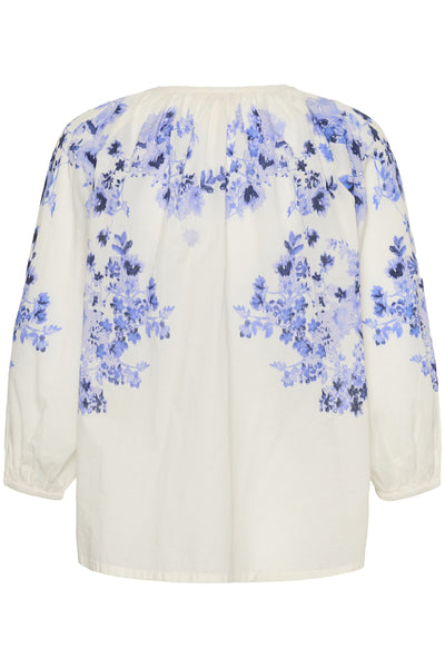 AlexiPW BL Blue Shadow Flower Print - 304 - 30310427 Thumbnail