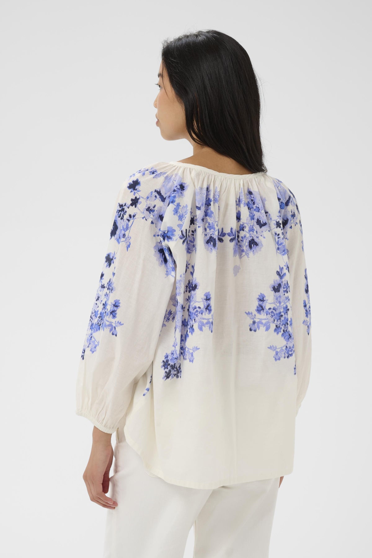 AlexiPW BL Blue Shadow Flower Print - 304 - 30310427
