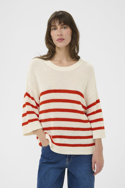 AlizaPW PU Whisper White/Poppy Red - 3047 - 30310441 Thumbnail