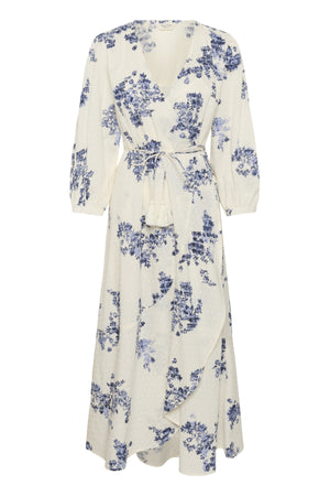 AlyaPW DR Blue Shadow Flower Print - 304 - 30310448