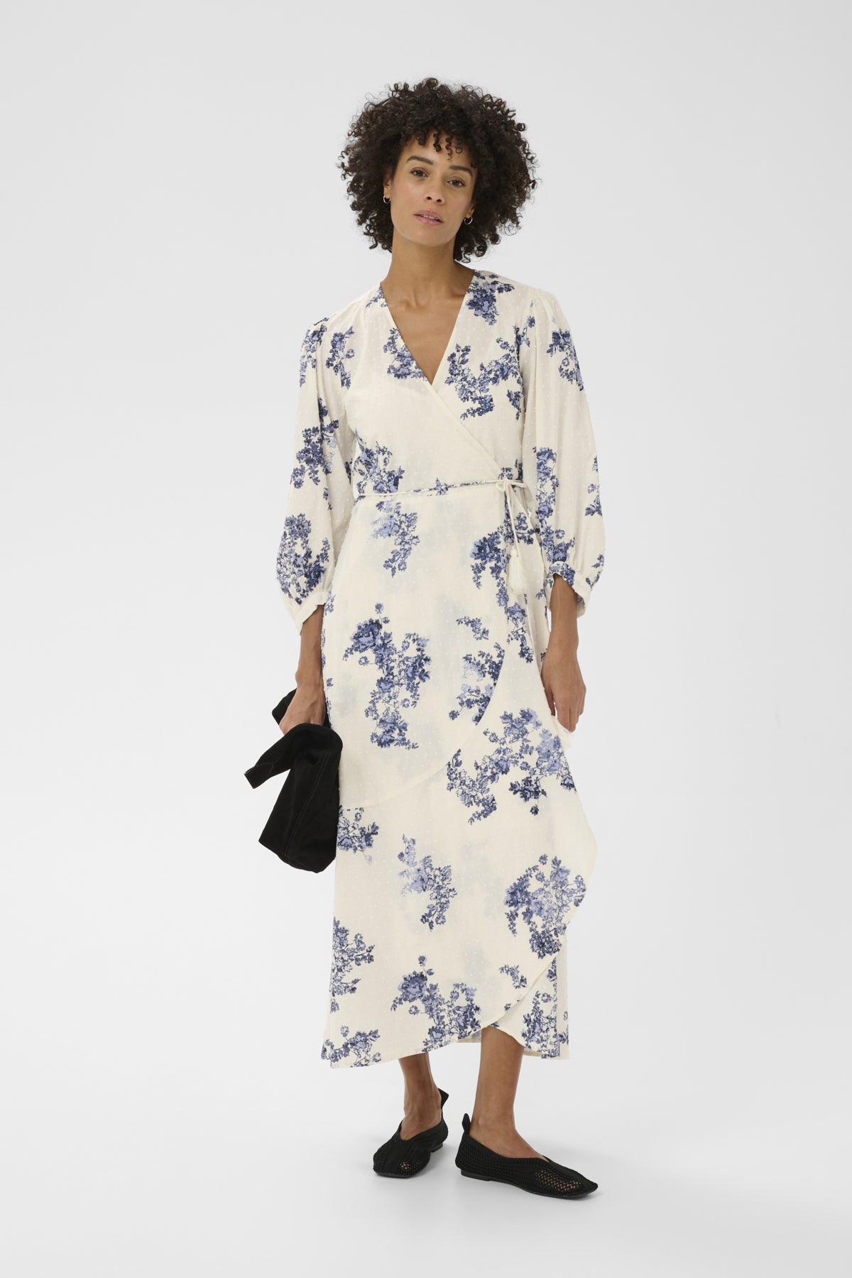 AlyaPW DR Blue Shadow Flower Print - 304 - 30310448