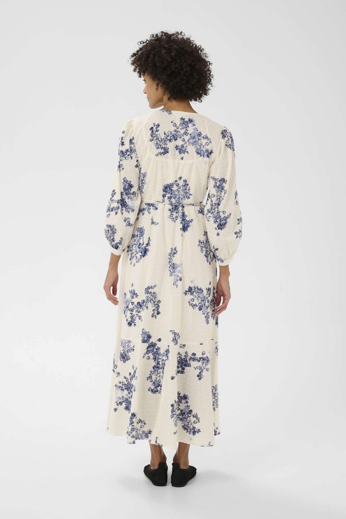 AlyaPW DR Blue Shadow Flower Print - 304 - 30310448