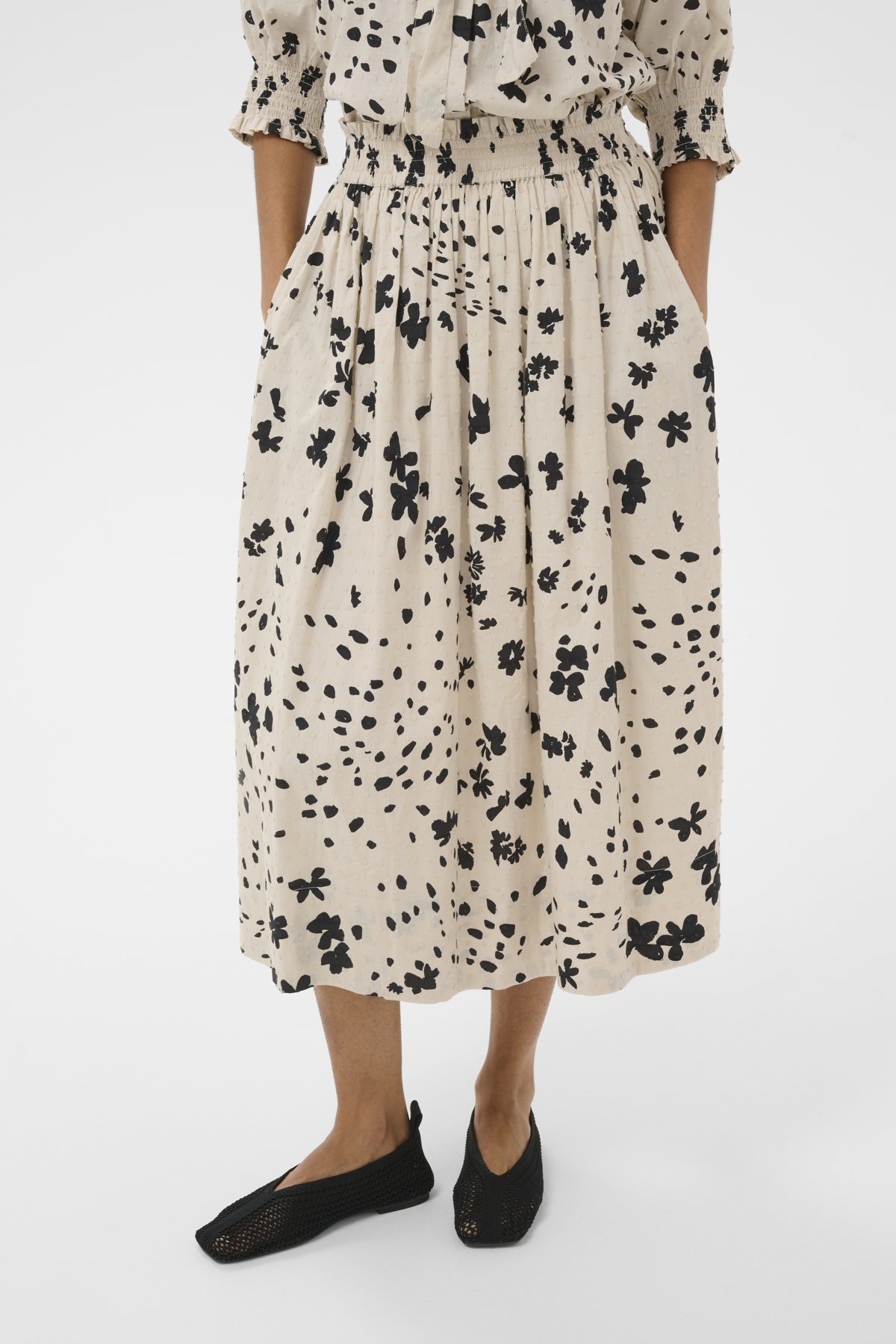 AmaiaPW SK Black Dot Flower Print - 30473 - 30310449