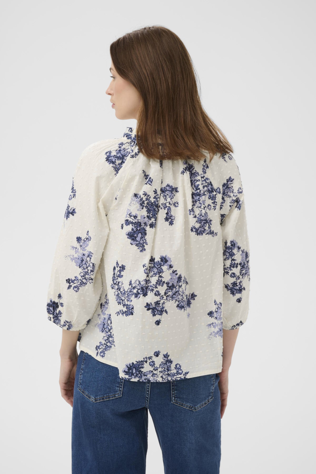 AlettaPW BL Blue Shadow Flower Print - 304 - 30310470