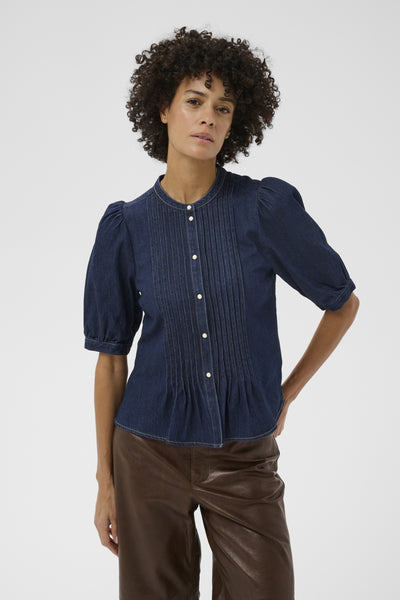 AlesiaPW SH Dark Blue Denim - 300158 - 30310483 Thumbnail
