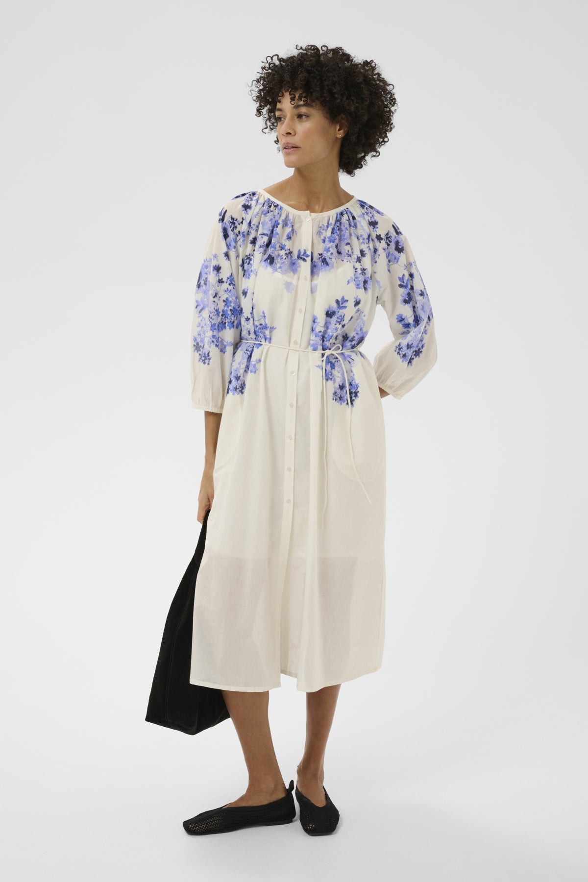 AvandiPW DR Blue Shadow Flower Print - 304 - 30310496
