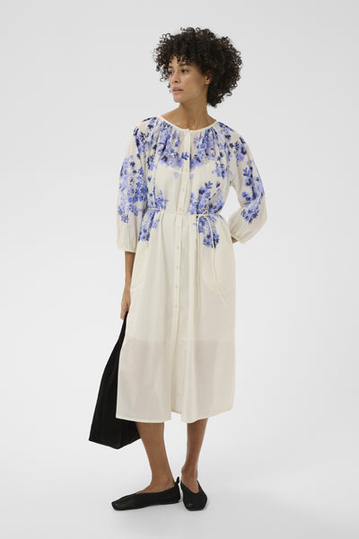 AvandiPW DR Blue Shadow Flower Print - 304 - 30310496 Thumbnail