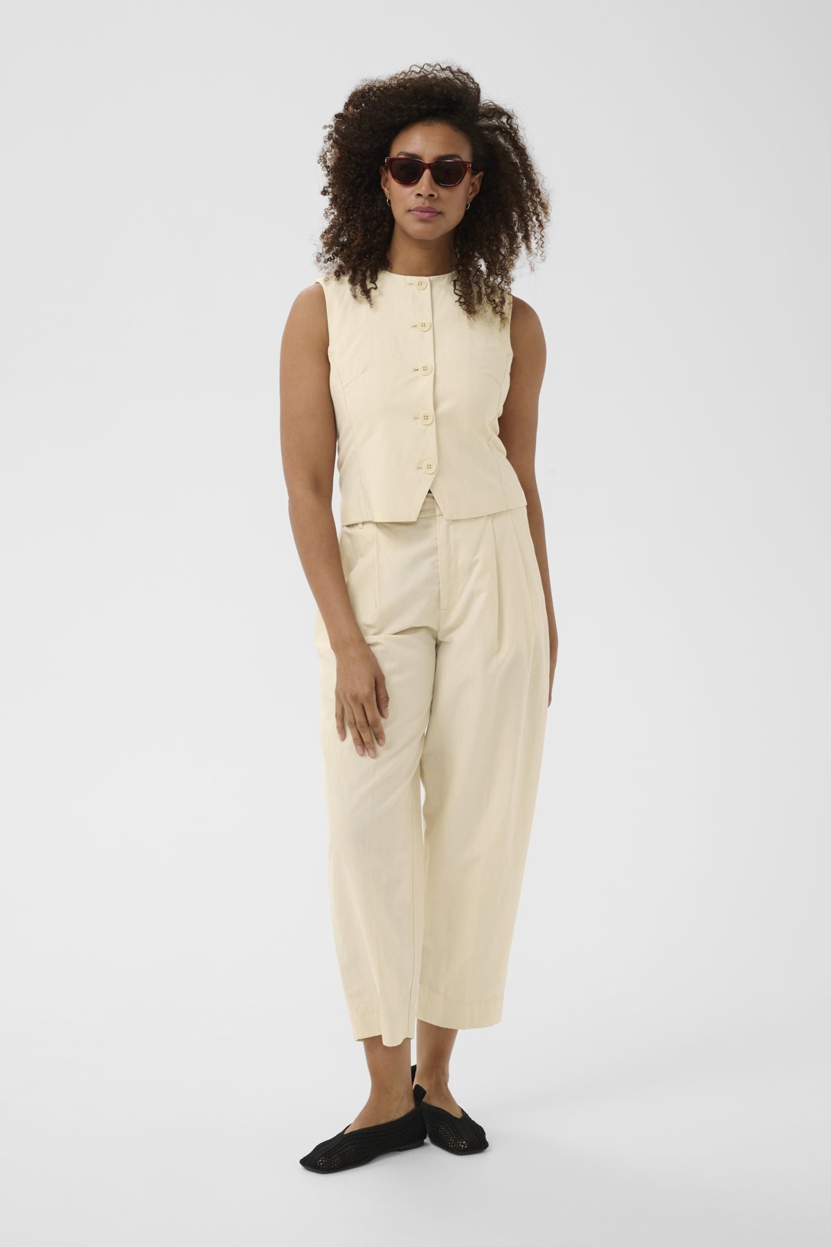 BeatrizPW Pants Sandshell - 130907 - 30310508