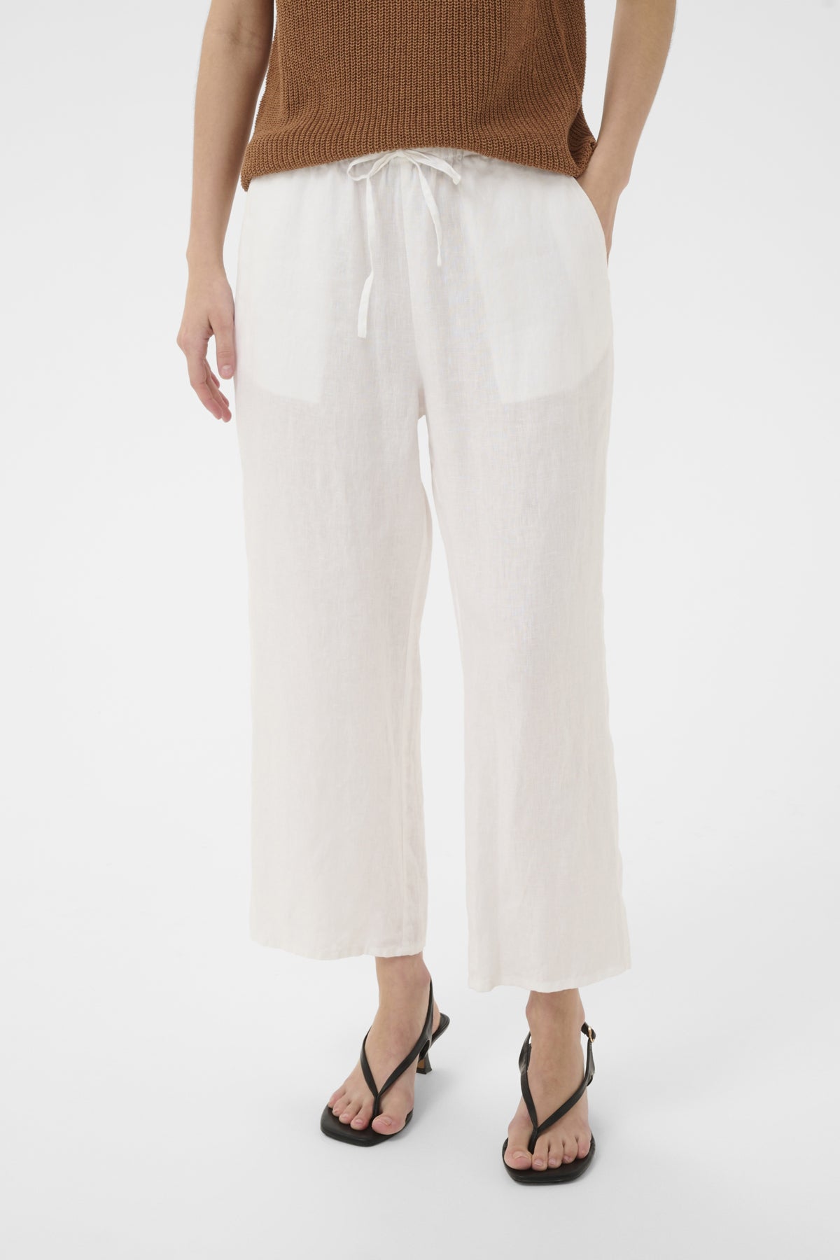 BeritaPW Pants Bright White - 110601 - 30310515