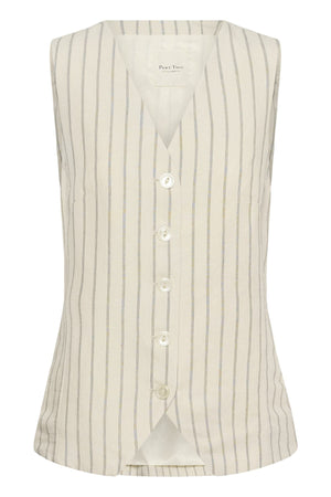 BintaPW Waistcoat Black Stripe - 304935 - 30310520