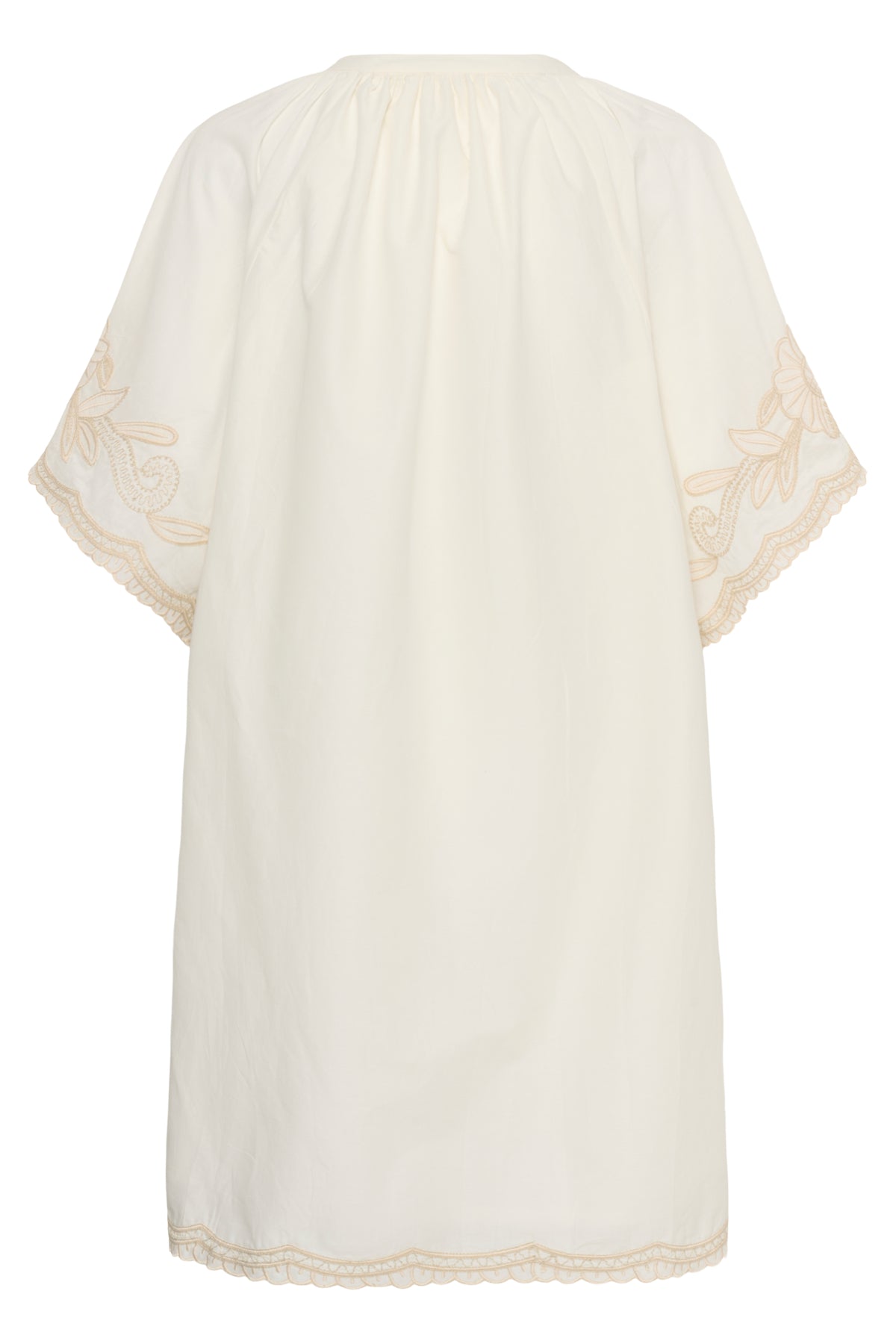 BreannaPW Dress Whisper White W French Oak emb - 30310524