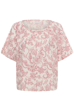 BenthaPW Blouse Peach Blossom Dot Paisley - 30 - 30310534