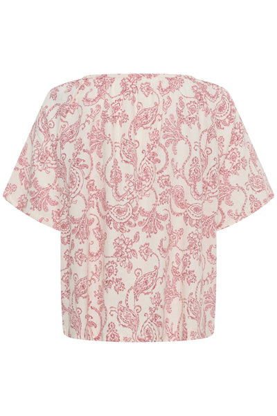 BenthaPW Blouse Peach Blossom Dot Paisley - 30 - 30310534 Thumbnail
