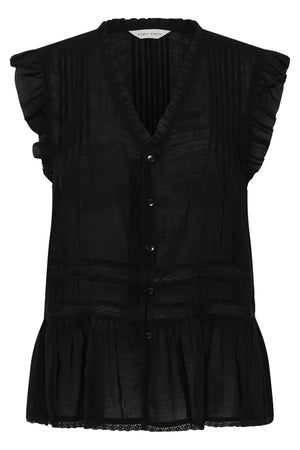 BernadetePW Blouse Black - 194008 - 30310536