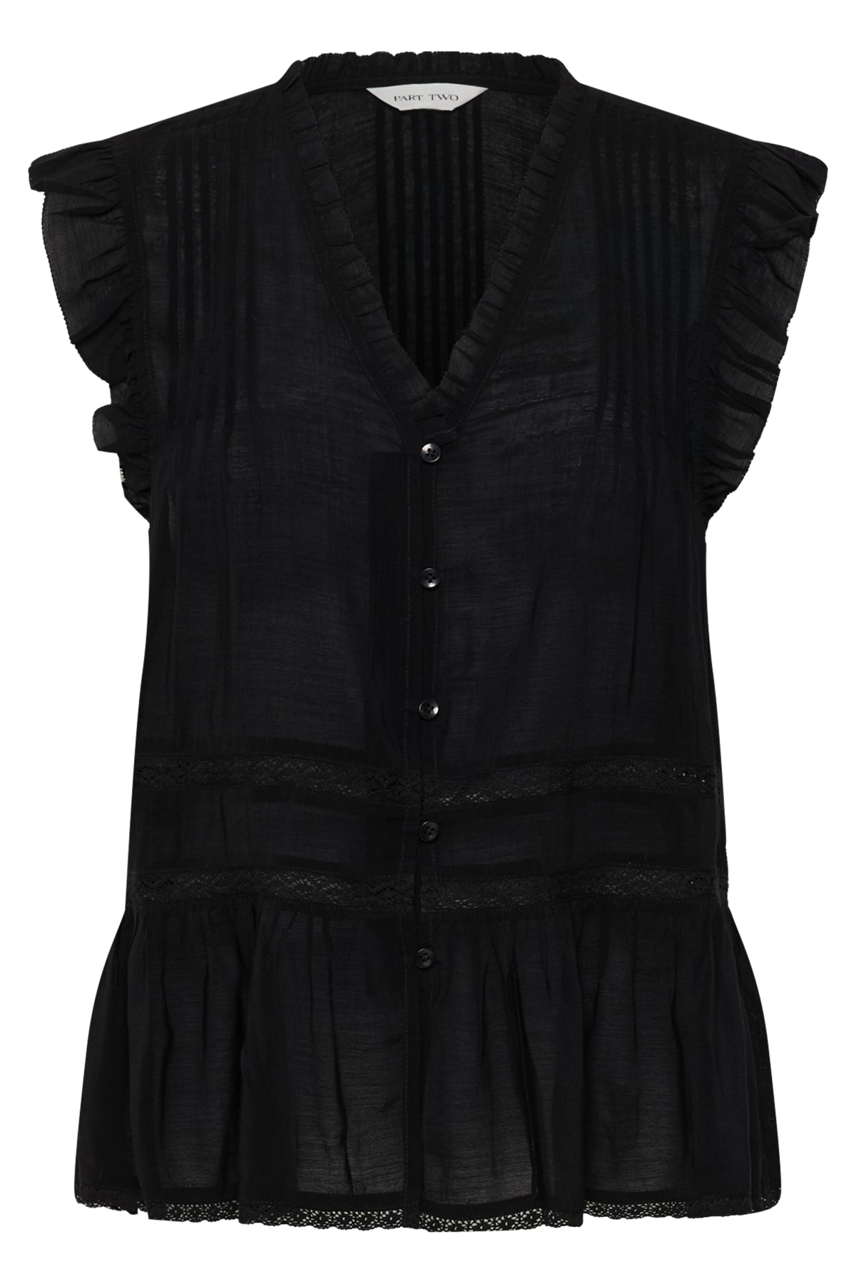 BernadetePW Blouse Black - 194008 - 30310536