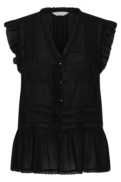 BernadetePW Blouse Black - 194008 - 30310536 Thumbnail