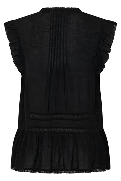 BernadetePW Blouse Black - 194008 - 30310536 Thumbnail