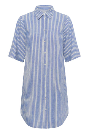 BerritPW Dress Blue Stripe - 304942 - 30310539