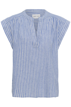 BettinaPW Blouse Blue Stripe - 304942 - 30310540