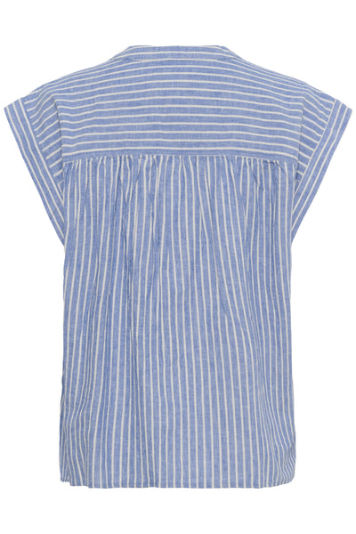 BettinaPW Blouse Blue Stripe - 304942 - 30310540 Thumbnail