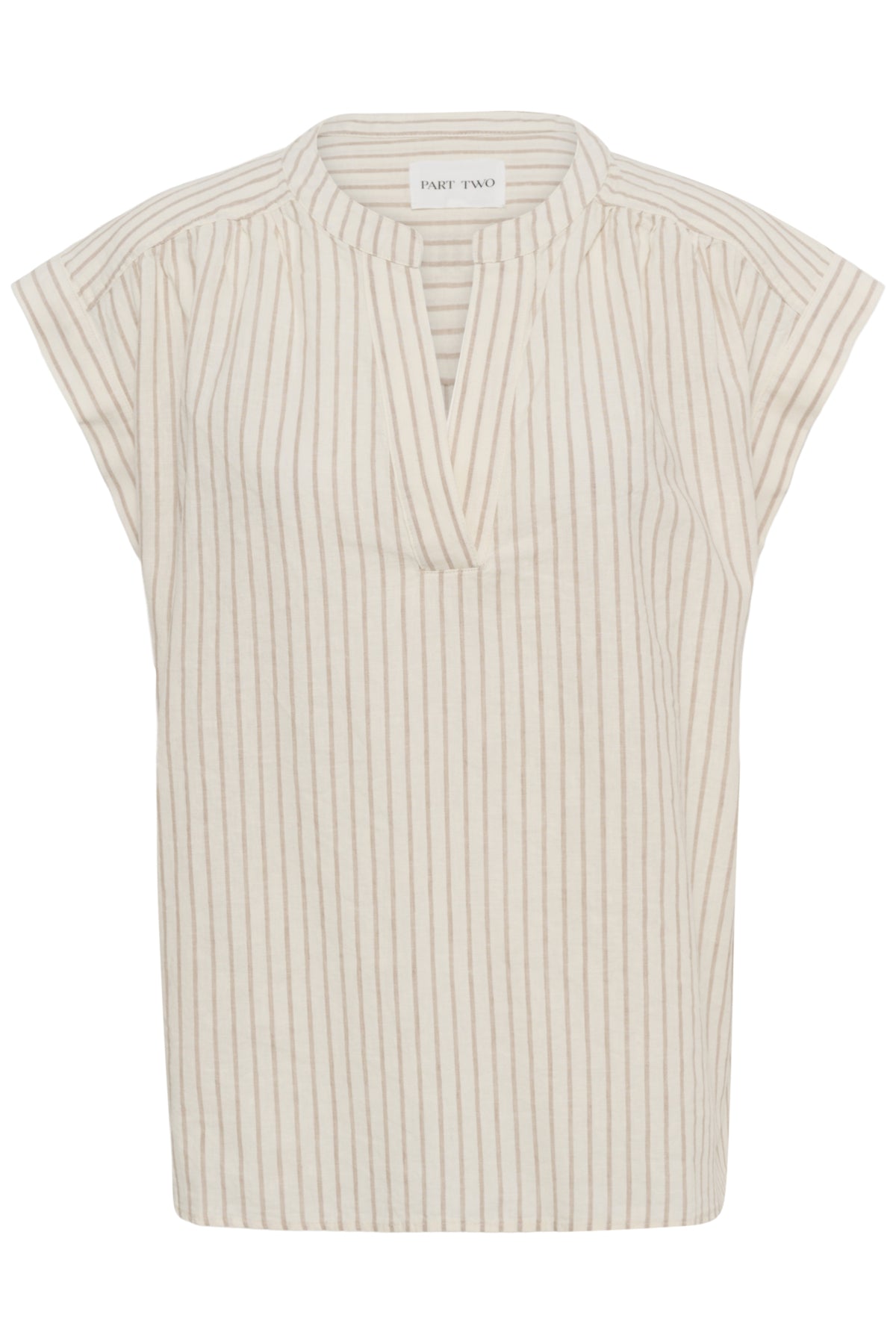 BettinaPW Blouse Neutral Stripe - 304943 - 30310540