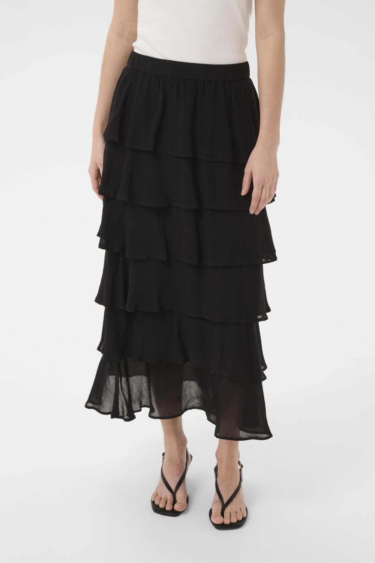 BibbiPW Skirt Black - 194008 - 30310542