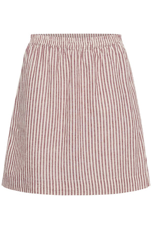 BirgittPW Skirt Burnt Russet Stripe - 304944 - 30310543