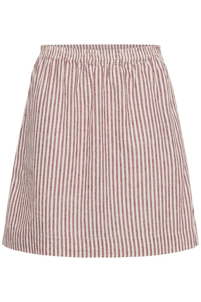 BirgittPW Skirt Burnt Russet Stripe - 304944 - 30310543 Thumbnail
