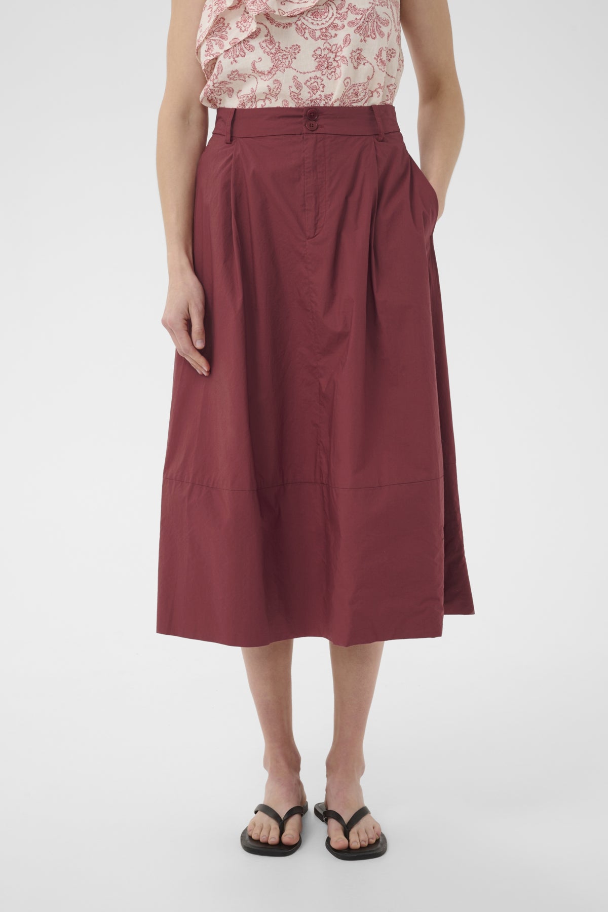BojanaPW Skirt Burnt Russet - 191530 - 30310545