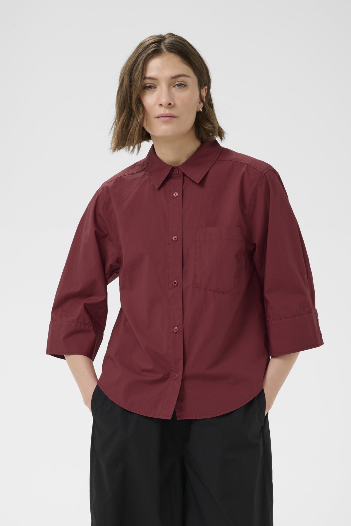 BotillaPW Shirt Burnt Russet - 191530 - 30310547