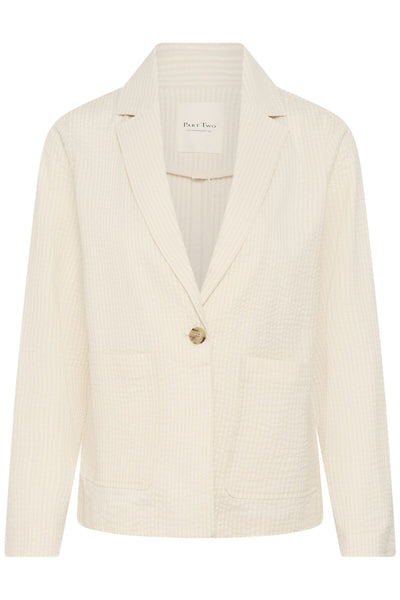 BriddiPW Jacket Whisper White Stripe - 304952 - 30310550 Thumbnail