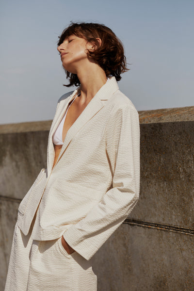 BriddiPW Jacket Whisper White Stripe - 304952 - 30310550 Thumbnail